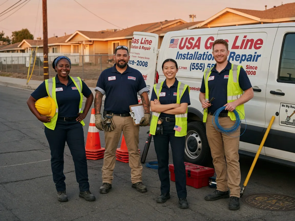 Gas Line Installation company in Usaf Academy, CO